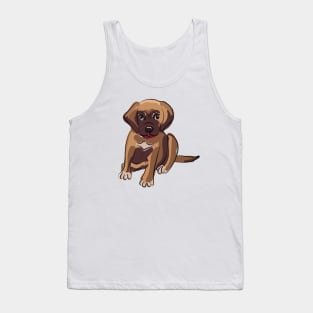 Dog puppies animal lover Tank Top